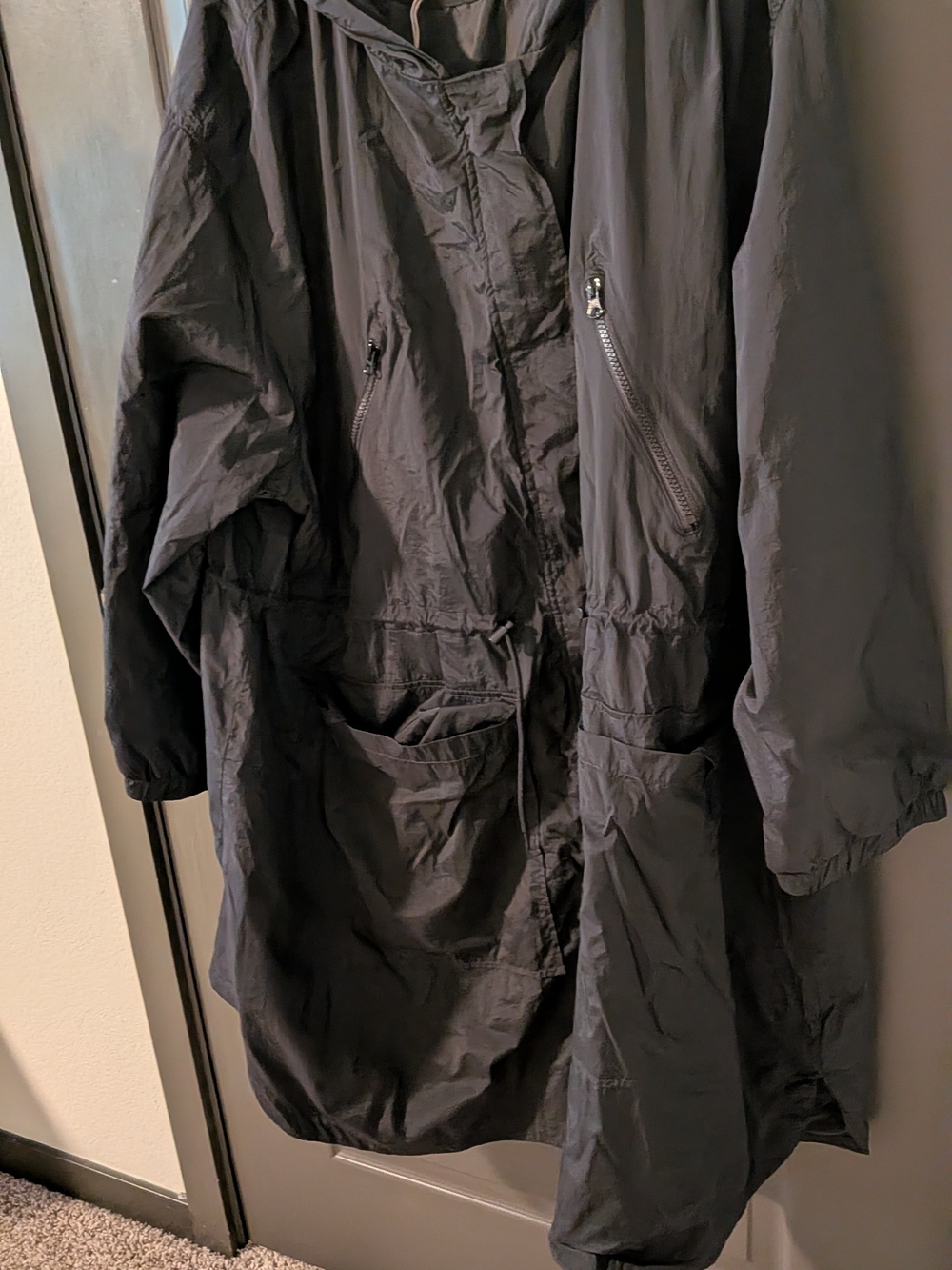 water-resistant black outer jacket from Target's A New Day brand in size 4X Nwt - Picture 5 of 11